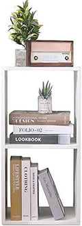 Doppio Cubo arredo portaoggetti Libreria Scaffale Bianco 35x30x70 legno MDF mensola scaffale Design Ufficio ingresso soggiorno