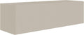 TV Cabinet Sospeso Greige Opaco Larghezza Totale 100 cm ¨C Mobile TV Moderno con 2 Vani, Ante a Ribalta, MDF e Pannelli Laminati, Design Elegante per Living Room o Camera